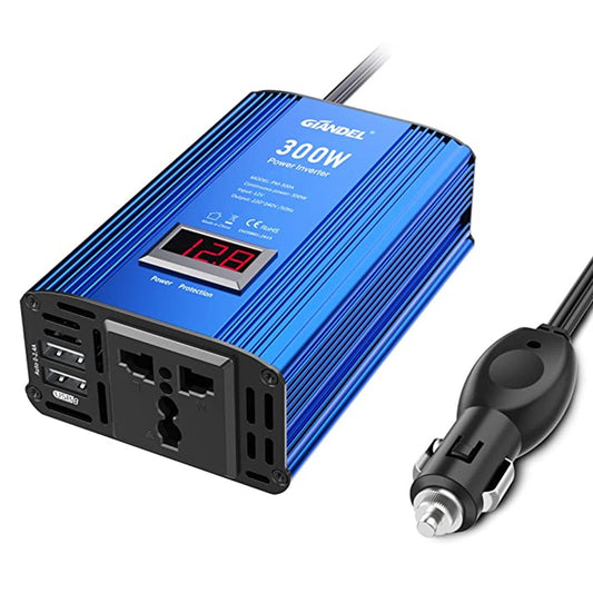 300W Wechselrichter Kfz spannungswandler 12V auf 240V Power Inverter