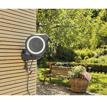 Wandschlauchbox GARDENA RollUp M inkl. 20 m Schlauch, 180° schwenkbar und RollControl-Technologie