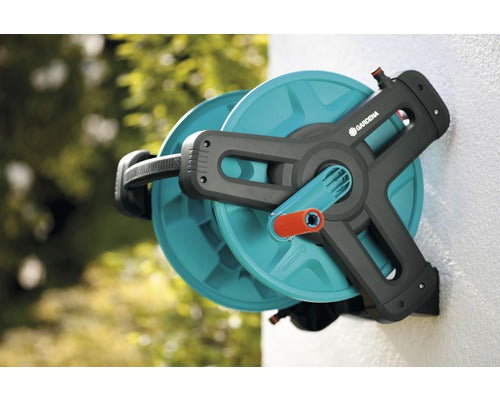 Exclusive-Wandschlauchtrommel GARDENA Classic 50 mit 25 m Schlauch 1/2"