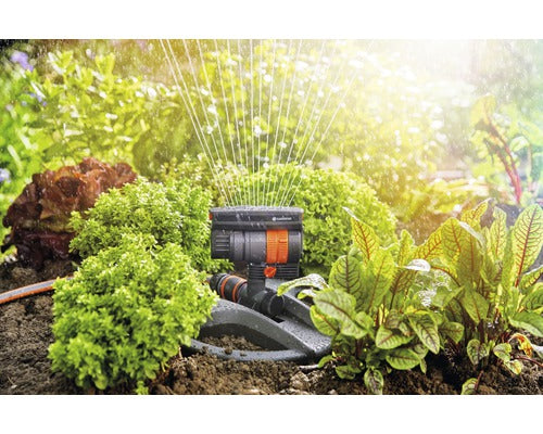 Viereckregner GARDENA AquaZoom compact für bis zu 216 m²