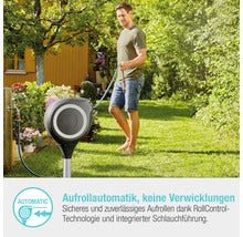 Garten- Schlauchbox GARDENA RollUp M inkl. 20 m Schlauch, 360° schwenkbar und RollControl-Technologie