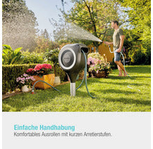 Garten- Schlauchbox GARDENA RollUp M inkl. 20 m Schlauch, 360° schwenkbar und RollControl-Technologie