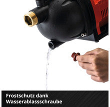 Akku-Gartenpumpe Einhell Power-X-Change AQUINNA ohne Akku und Ladegerät ( 2x18V )