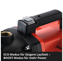 Akku-Gartenpumpe Einhell Power-X-Change AQUINNA ohne Akku und Ladegerät ( 2x18V )