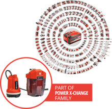 Akku Klarwasser Tauchdruckpumpe Einhell Power-X-Change GE-PP 18 RB li ohne Akku und Ladegerät