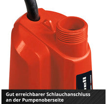 Akku Klarwasser Tauchdruckpumpe Einhell Power-X-Change GE-PP 18 RB li ohne Akku und Ladegerät