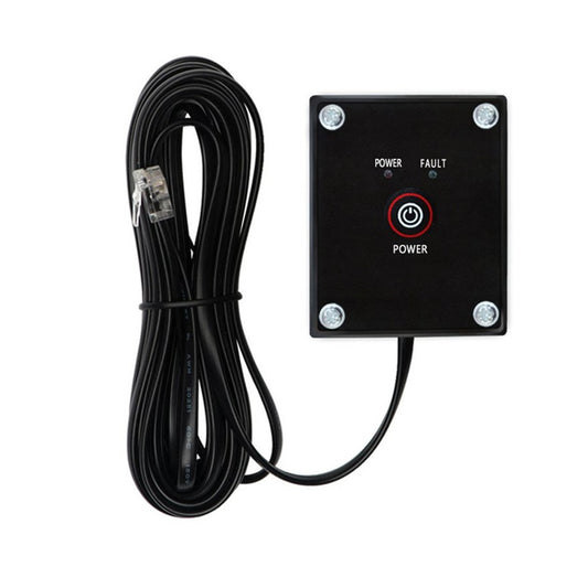 GIANDEL Wechselrichter Remote Ein/Aus Schalter mit 15 Ft Kabel Drucktaste Montage Remote Switch