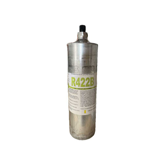 Refrigerante R-422B con sistema antifugas y tinte UV, 28,2 oz.